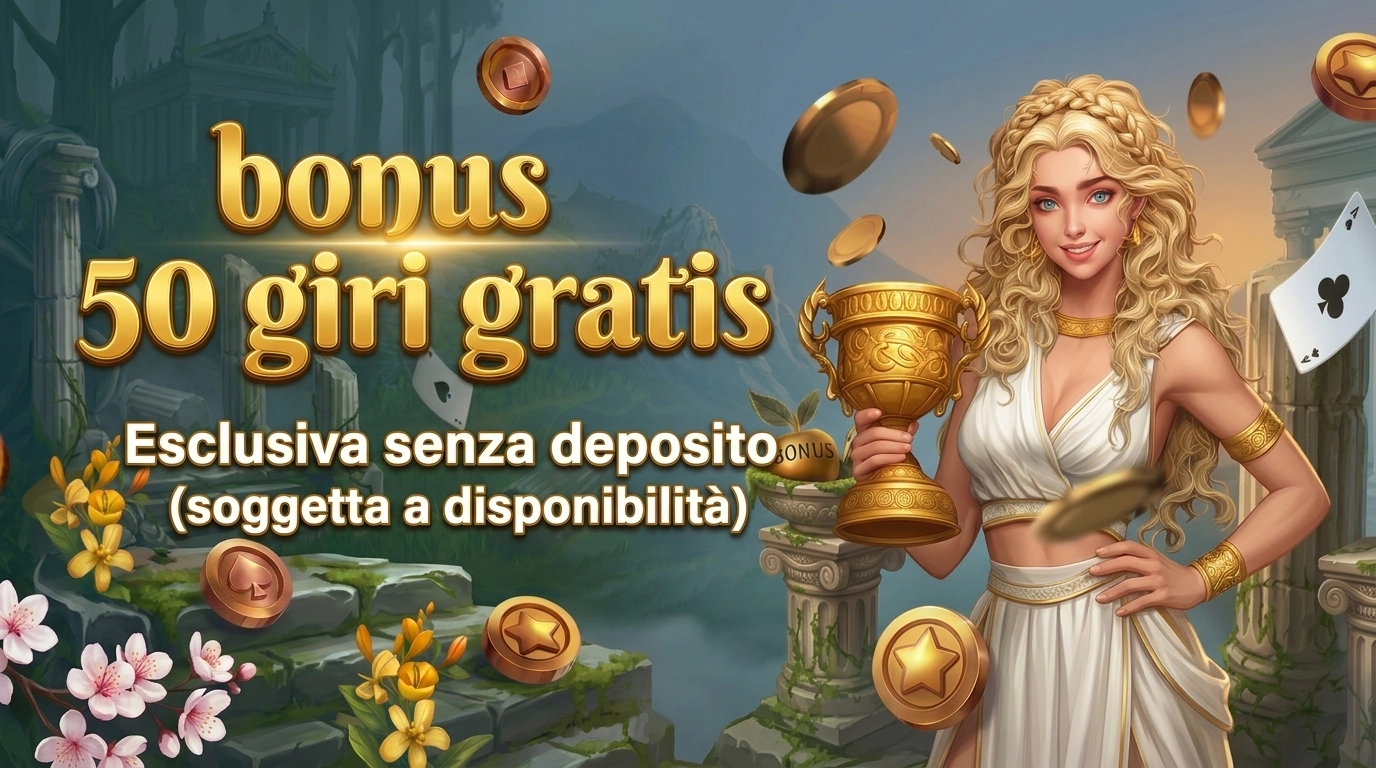 Banner SavaSpin: bonus 50 giri gratis, esclusiva senza deposito soggetta a disponibilità